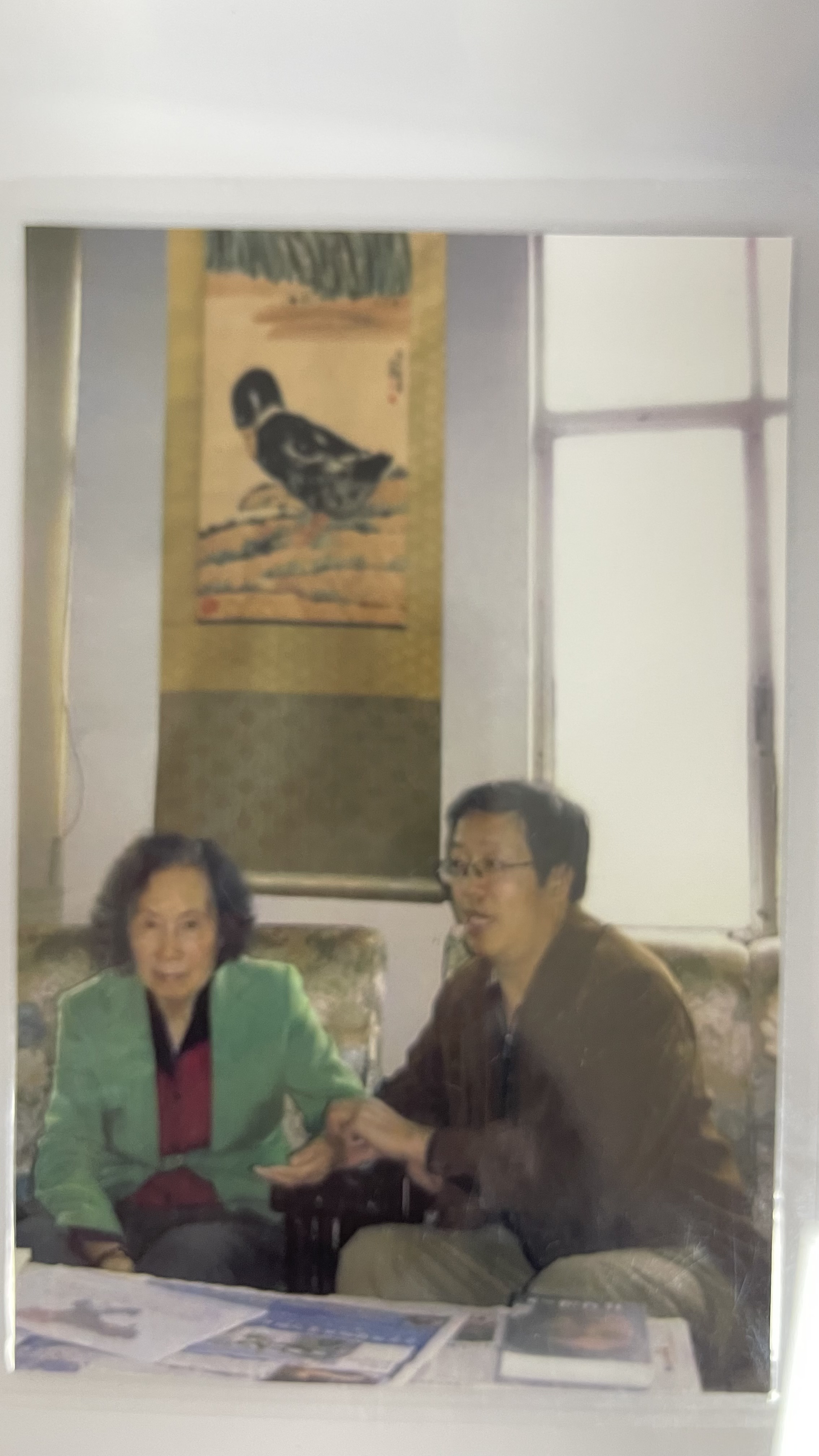 廖静文鉴定鸭趣图照片.JPG